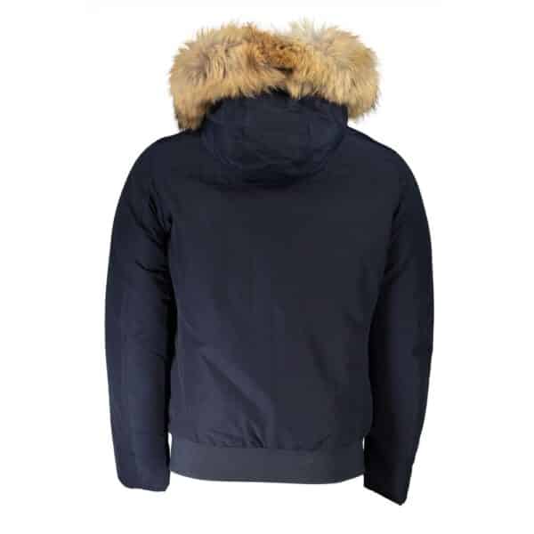 Woolrich Blue Cotton Jacket – Image 2