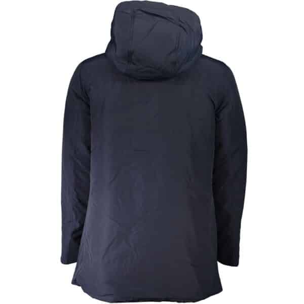 Woolrich Blue Cotton Jacket – Image 2