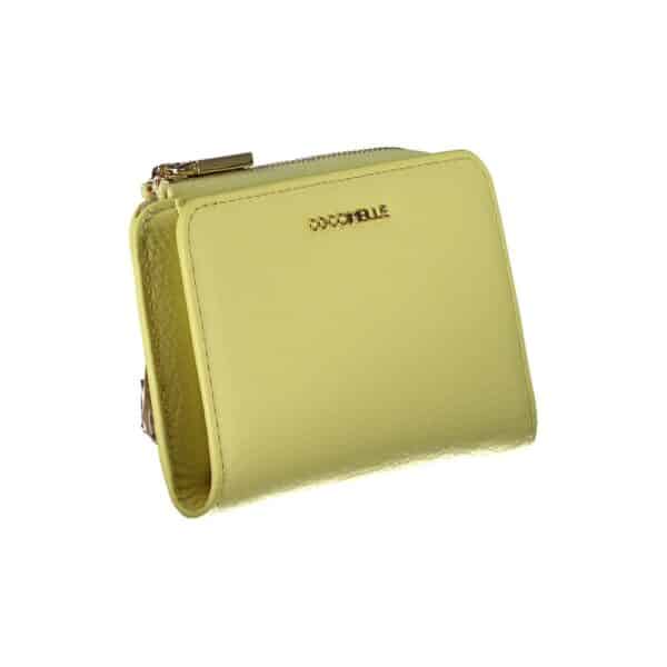 Coccinelle Yellow Leather Wallet – Image 3