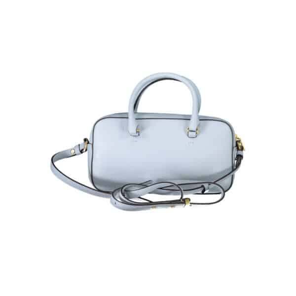 Coccinelle Blue Leather Handbag – Image 2