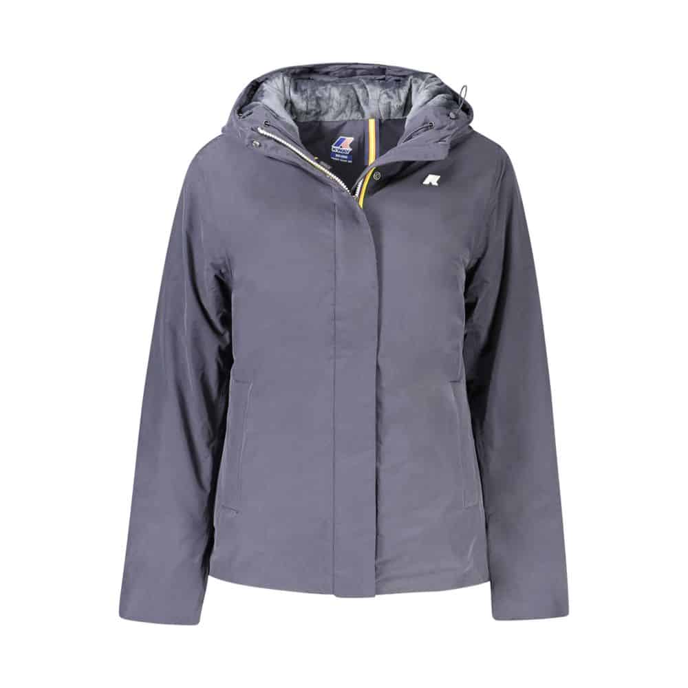 K-WAY Blue Polyamide Jackets & Coat