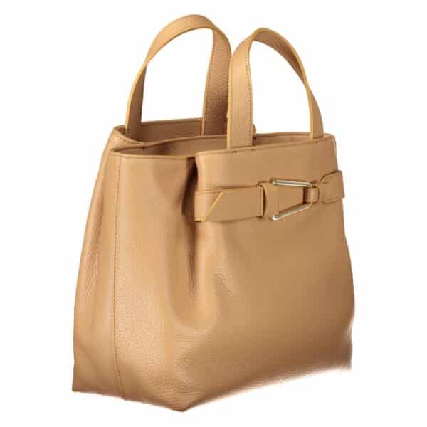 Coccinelle Brown Leather Handbag – Image 3