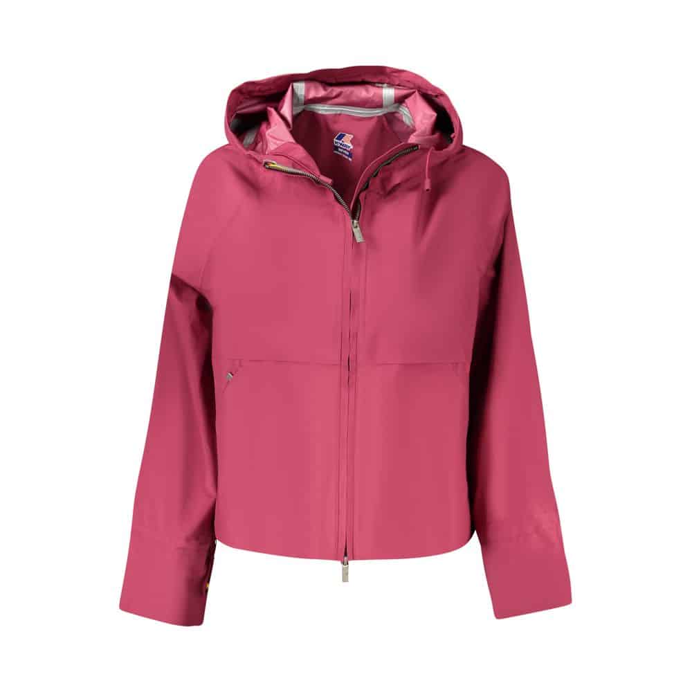 K-WAY Purple Polyester Jackets & Coat