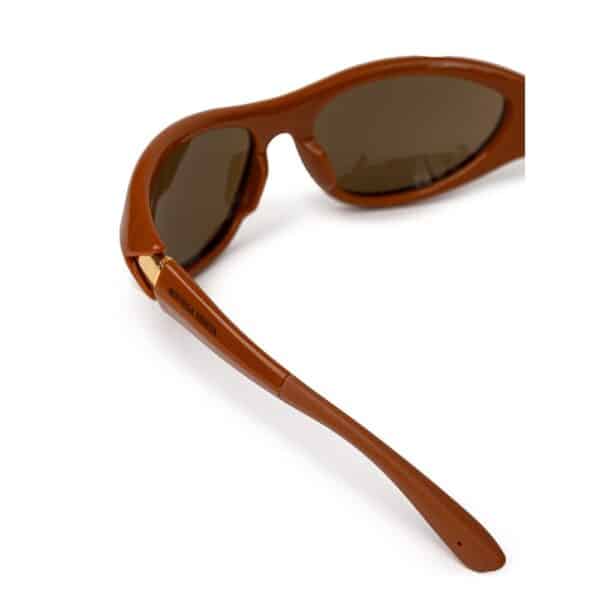 Bottega Veneta Brown Acetate Sunglass – Image 5