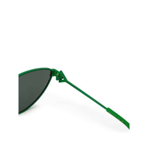 Bottega Veneta Green Metal Sunglass – Image 5