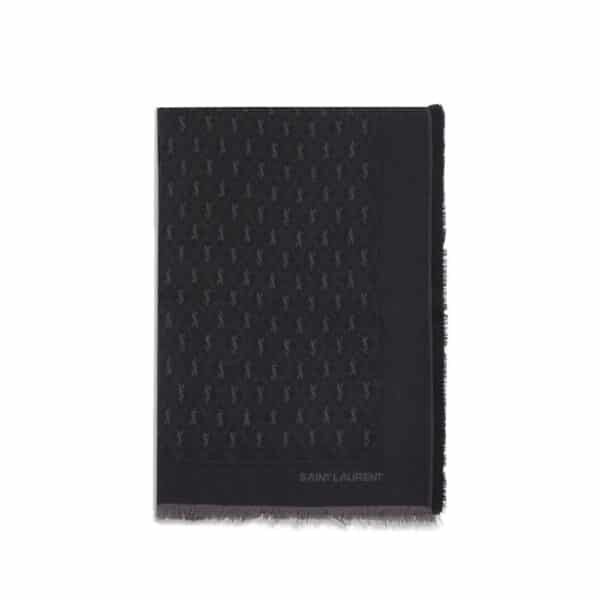 Saint Laurent YSL monogram Scarf