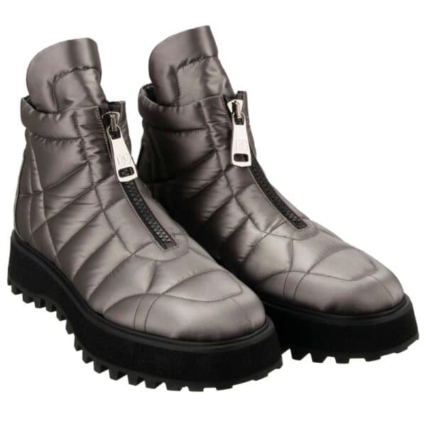 Dolce & Gabbana Gray Nylon Boot – Image 2