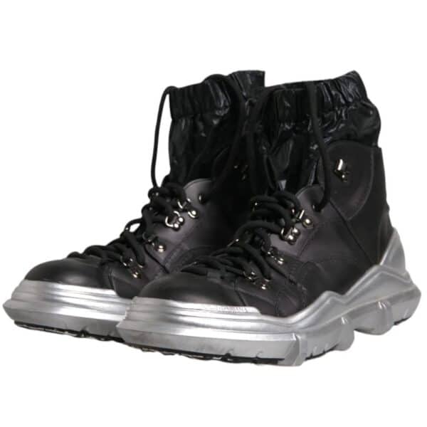 Dolce & Gabbana Black Nylon Boot – Image 3