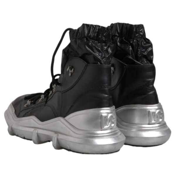 Dolce & Gabbana Black Nylon Boot – Image 4