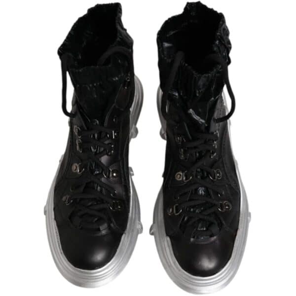 Dolce & Gabbana Black Nylon Boot – Image 5