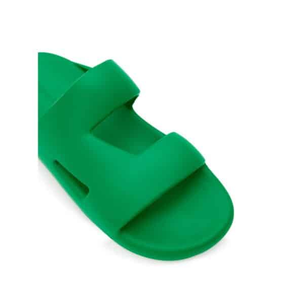 Bottega Veneta Green Cotton Slipper – Image 5