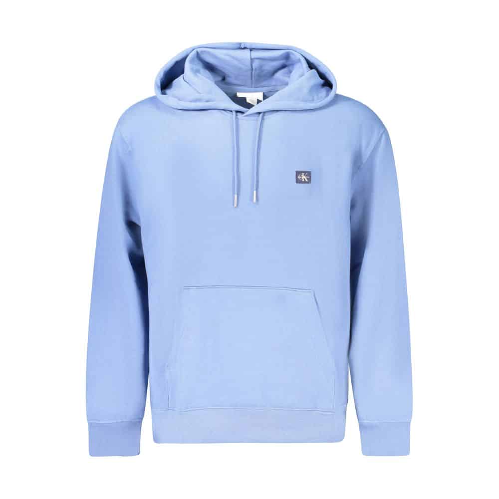 Calvin Klein Blue Recycled Polyester Men Sweater