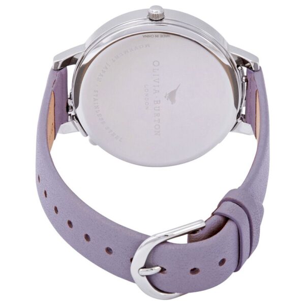 Olivia Burton Purple Artificial Leather Watch – Image 3