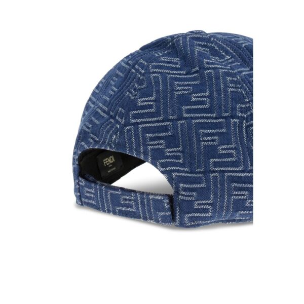 Fendi Denim embroidery Baseball Hat – Image 3