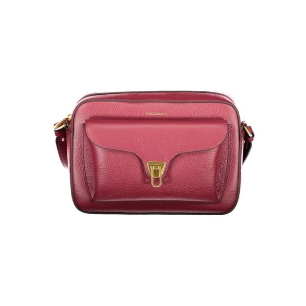 Coccinelle Purple Leather Women Handbag
